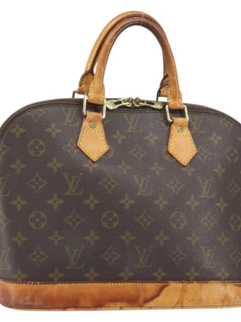 LOUIS VUITTON Monogram Alma Hand Bag M51130 LV Auth 170616 - Picture 2 of 16